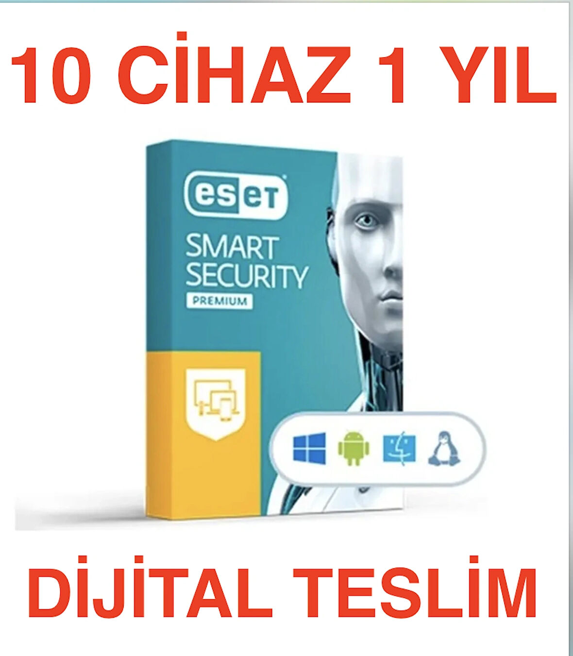 Eset Premium Security (10 Cihaz 1 Yıl ) -Dijital