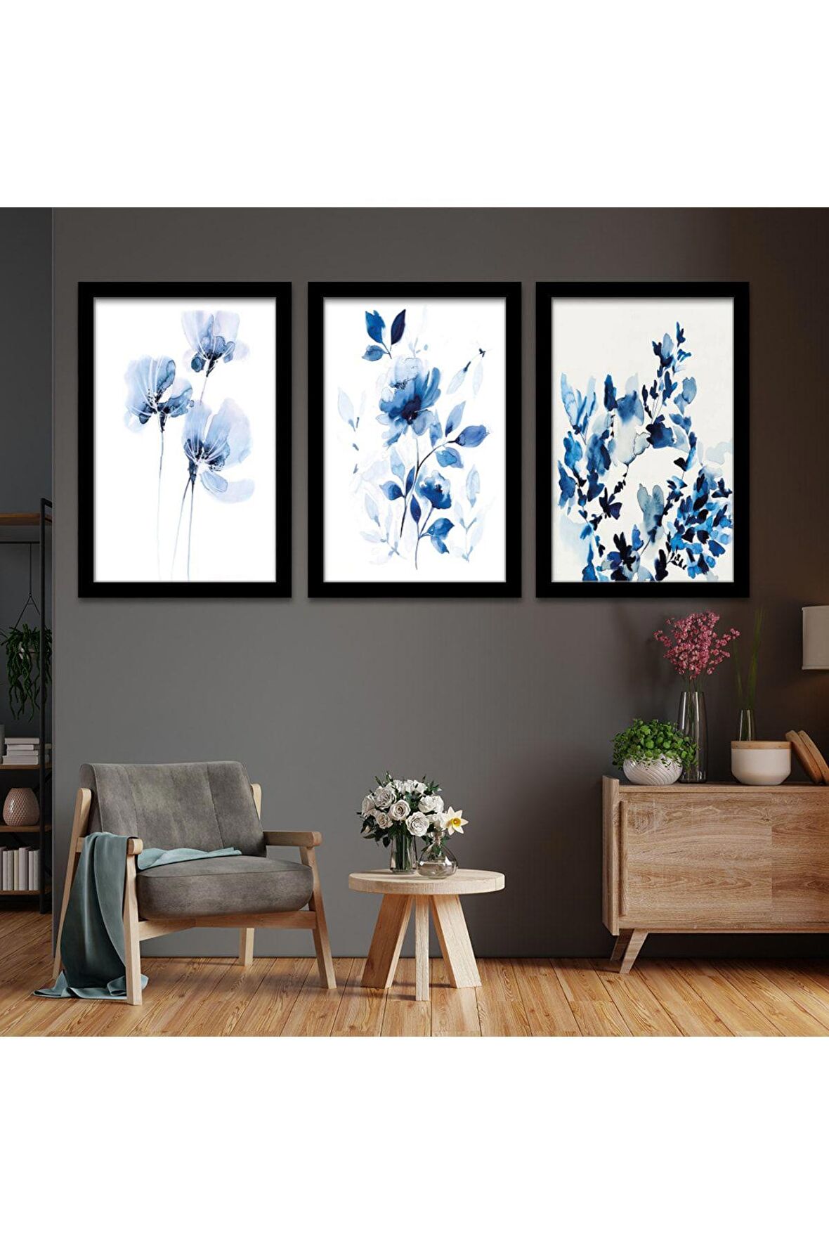 Kabe Dini 100 X 50 Cm Saatli Kanvas Tablo