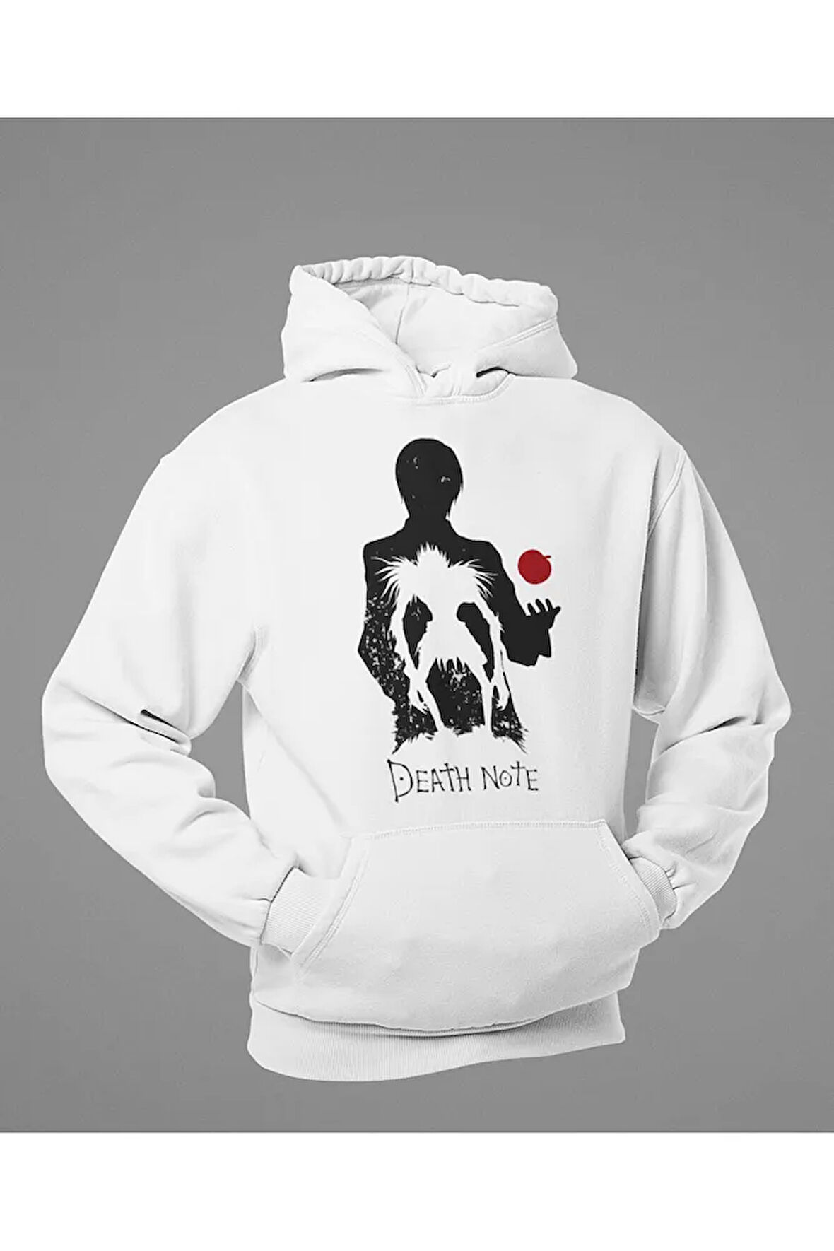 Death Note Baskılı Unisex Oversize Anime Hoodie