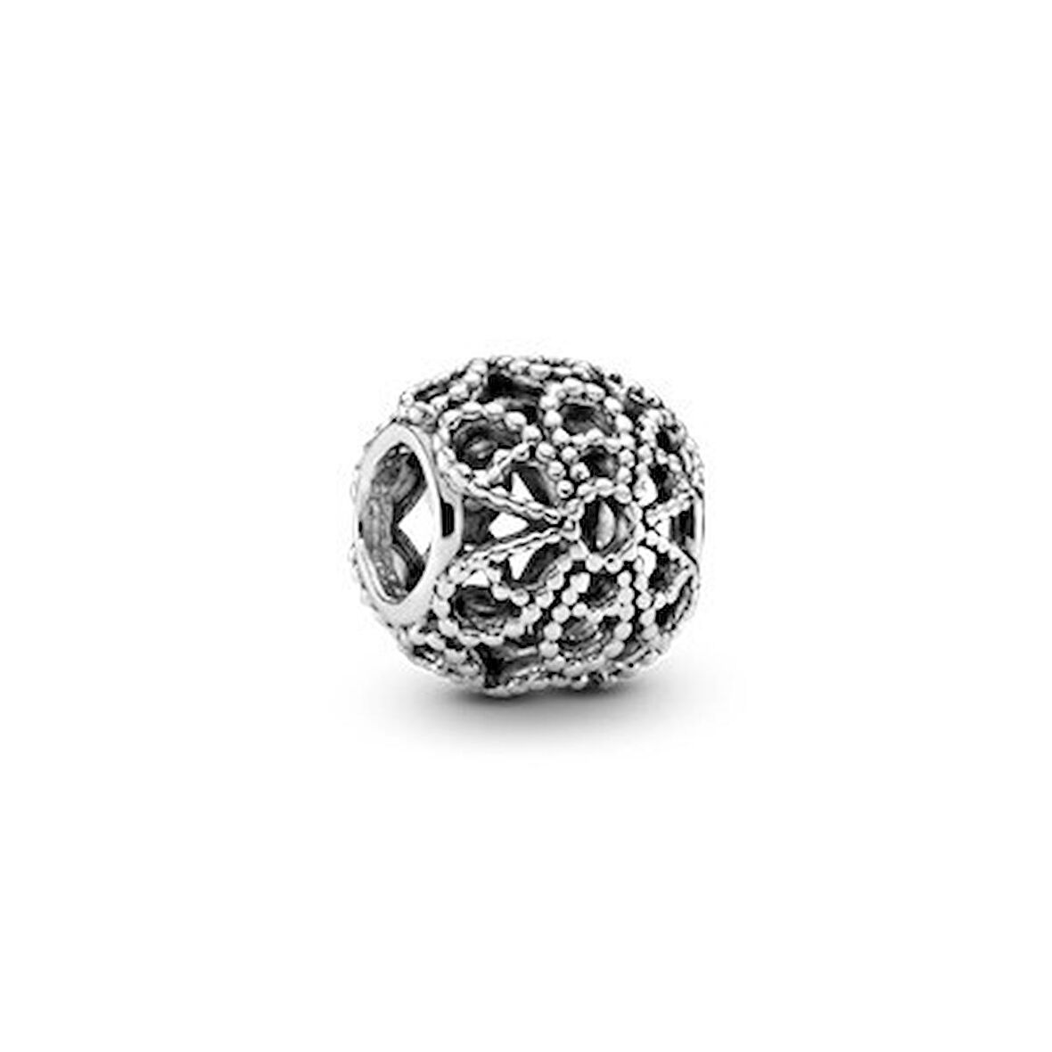 Pandora 791282-Kafes İşi Gül Charm
