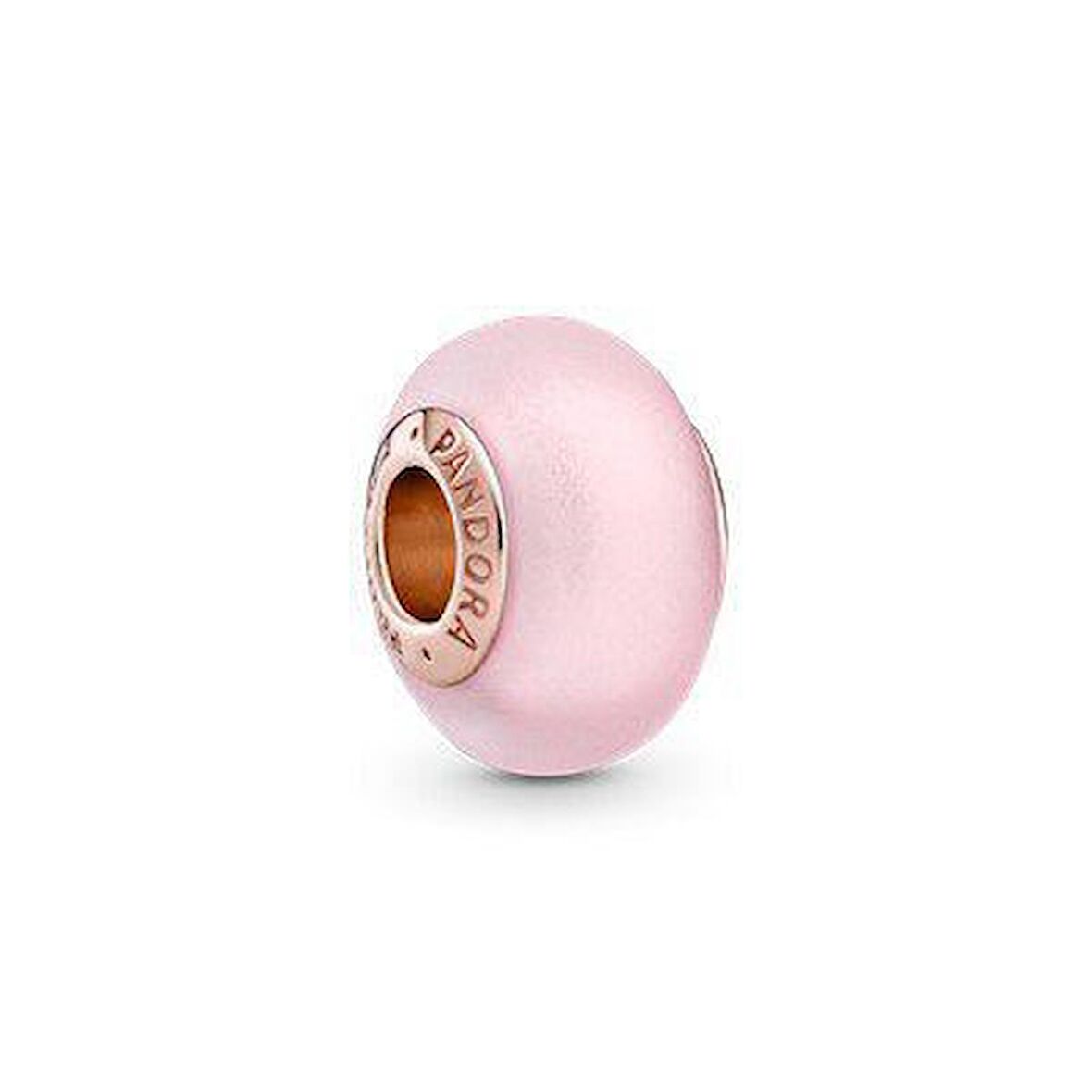 Pandora 789421C00-Mat Pembe Murano Cam Charm