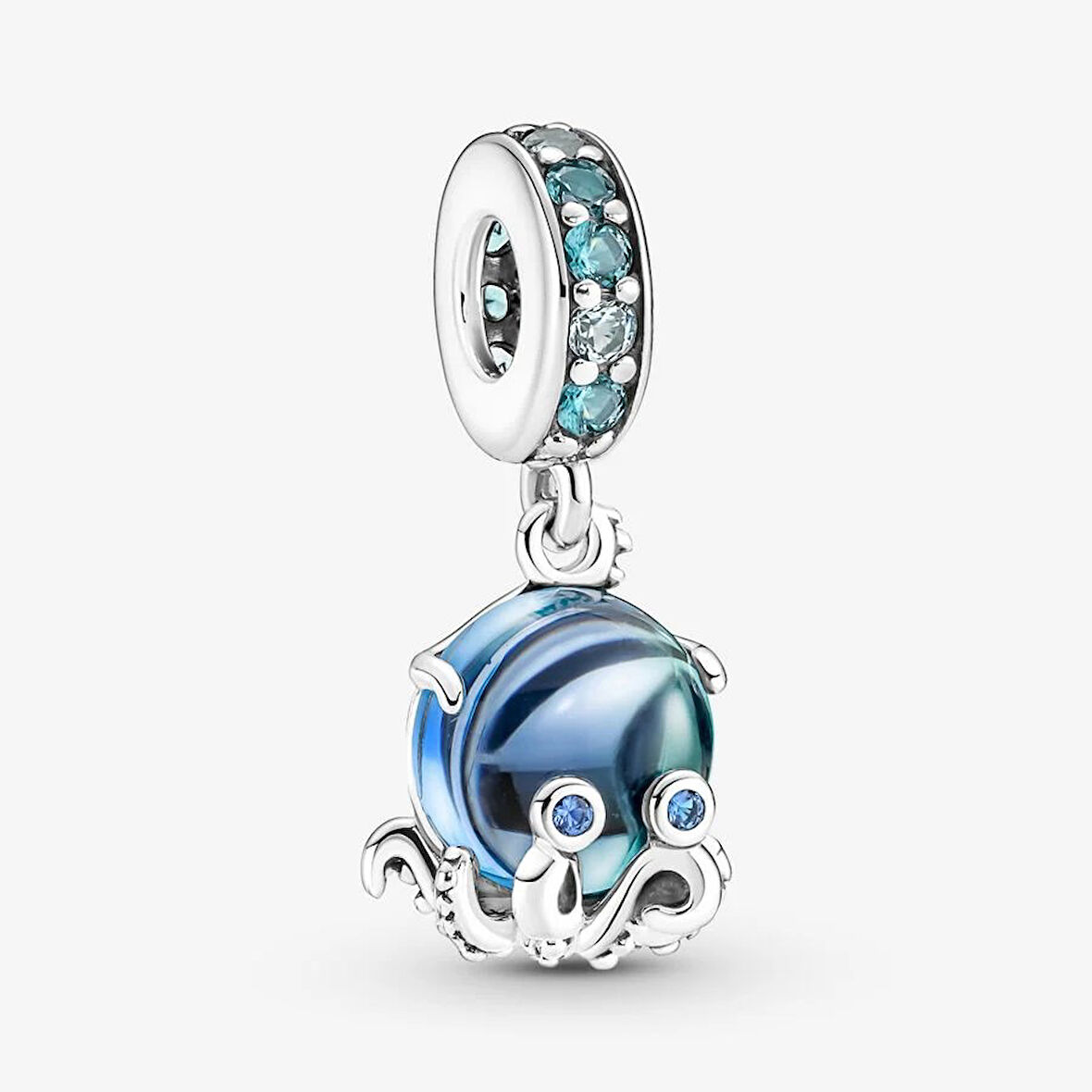 Pandora Murano Camı Sevimli Ahtapot Sallantılı Charm 791694C01