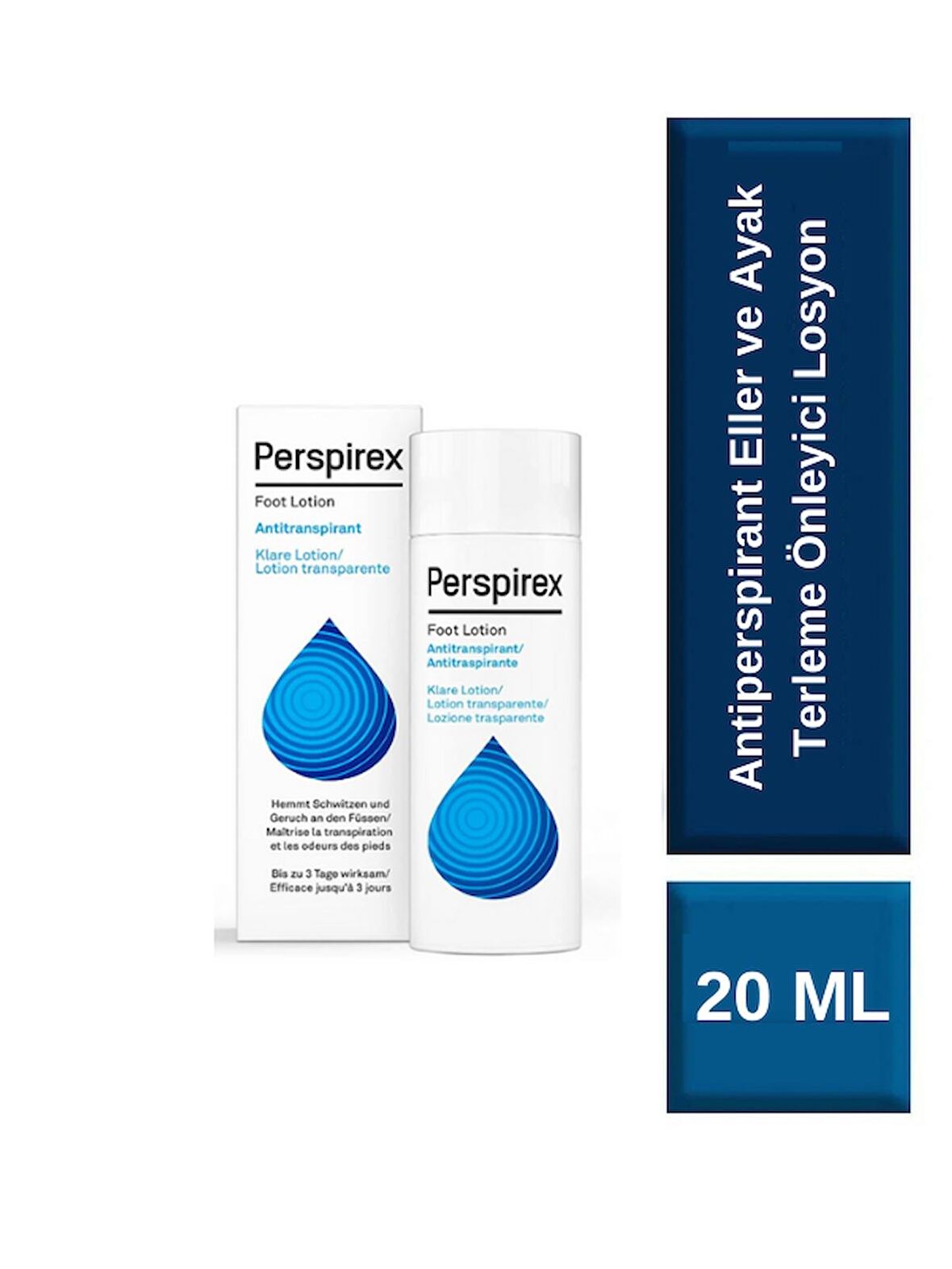 Perspirex Antiperspirant Ayak Terleme Önleyici Losyon 20 Ml