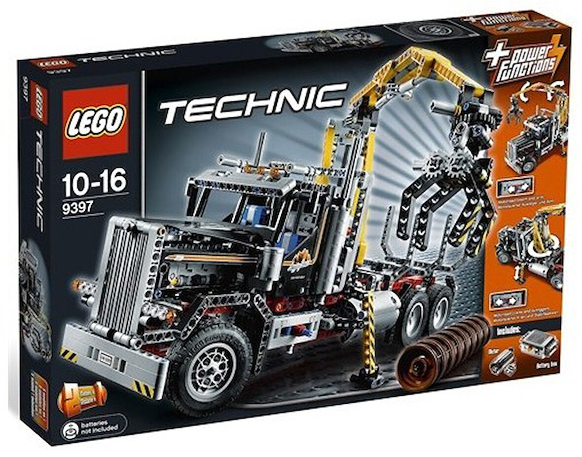 LEGO 9397 Technic Logging Truck / Odun Taşıma Kamyonu 