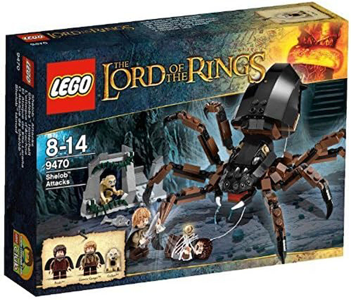 LEGO 9470 The Lord of The Rings Shelob Saldırısı