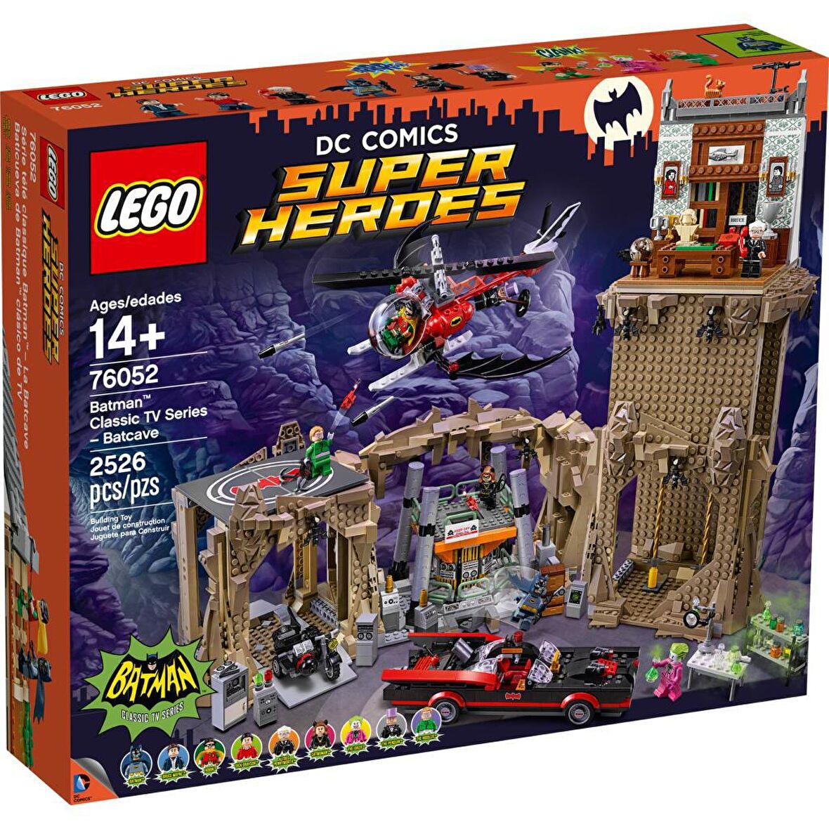 LEGO Super Heroes 76052 Batman Classic TV Series-Batcave