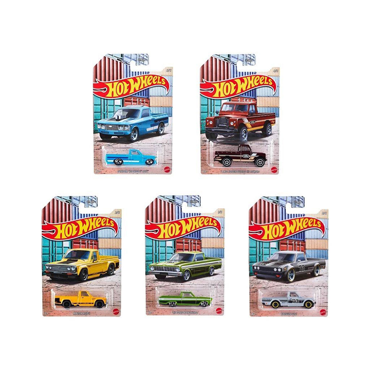 Hot Wheels GYN20 Pick Up Set