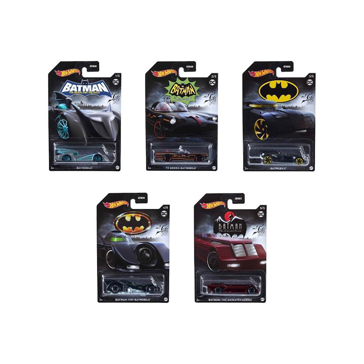 Hot Wheels GYN30 Batmobile Set