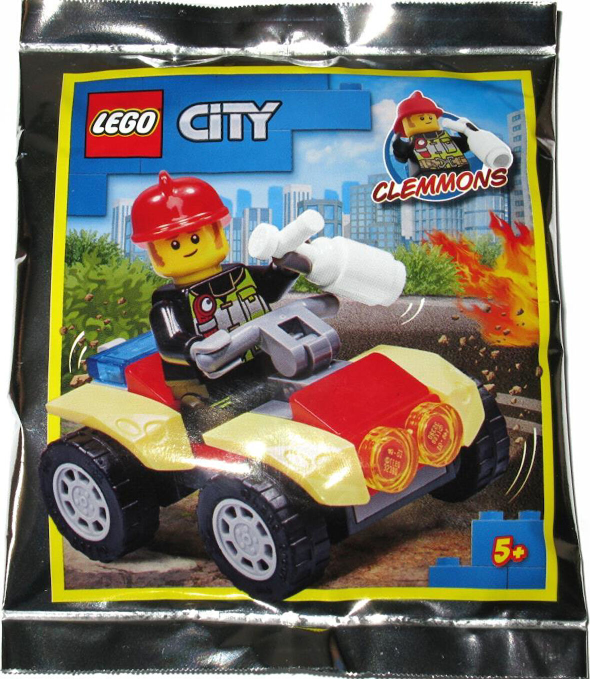 LEGO City 952009 Fireman with Quad Bike