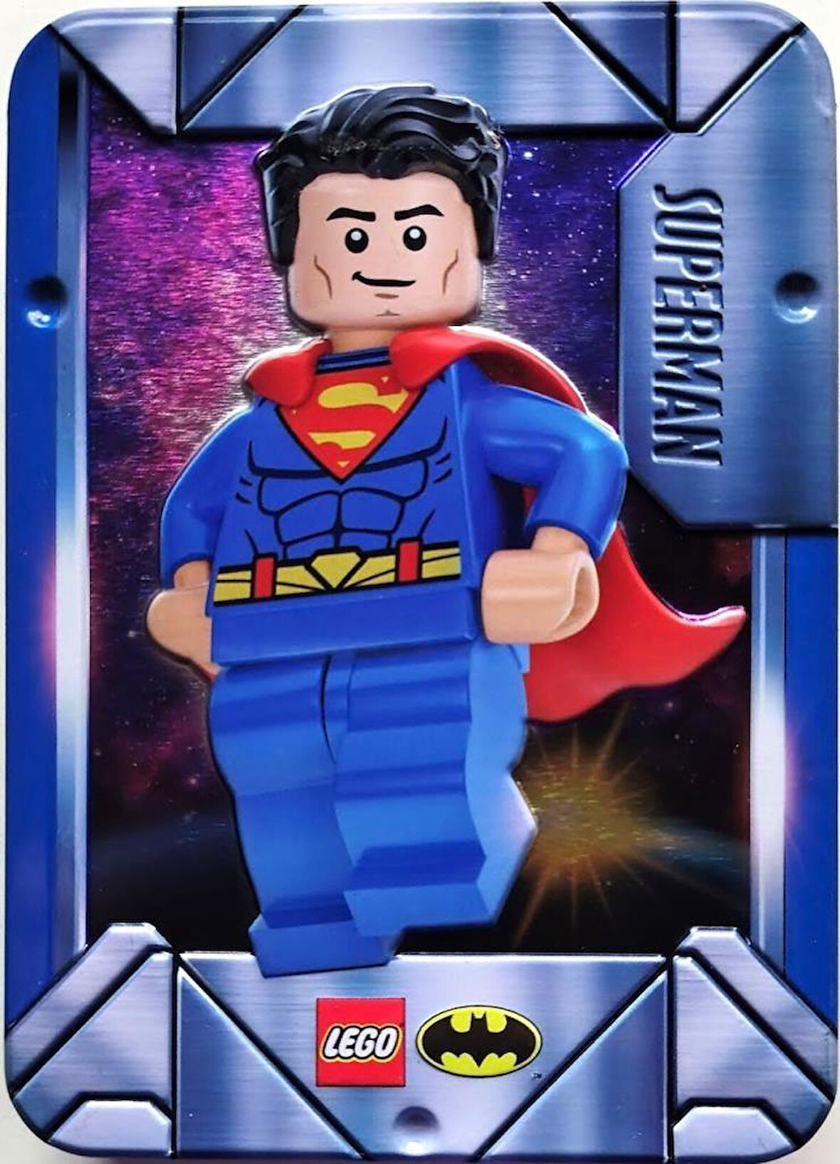 LEGO Super Heroes 212504-1 Superman metal box (Rectangular Box Version)