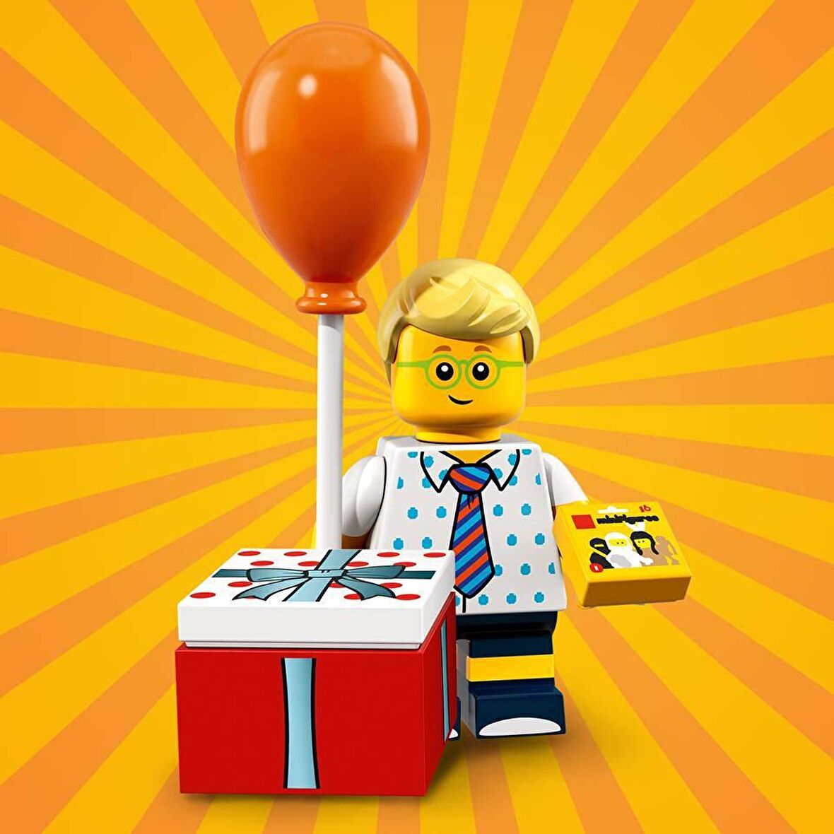 LEGO Minifigures 71021 Series 18: 16.Birthday Party Boy