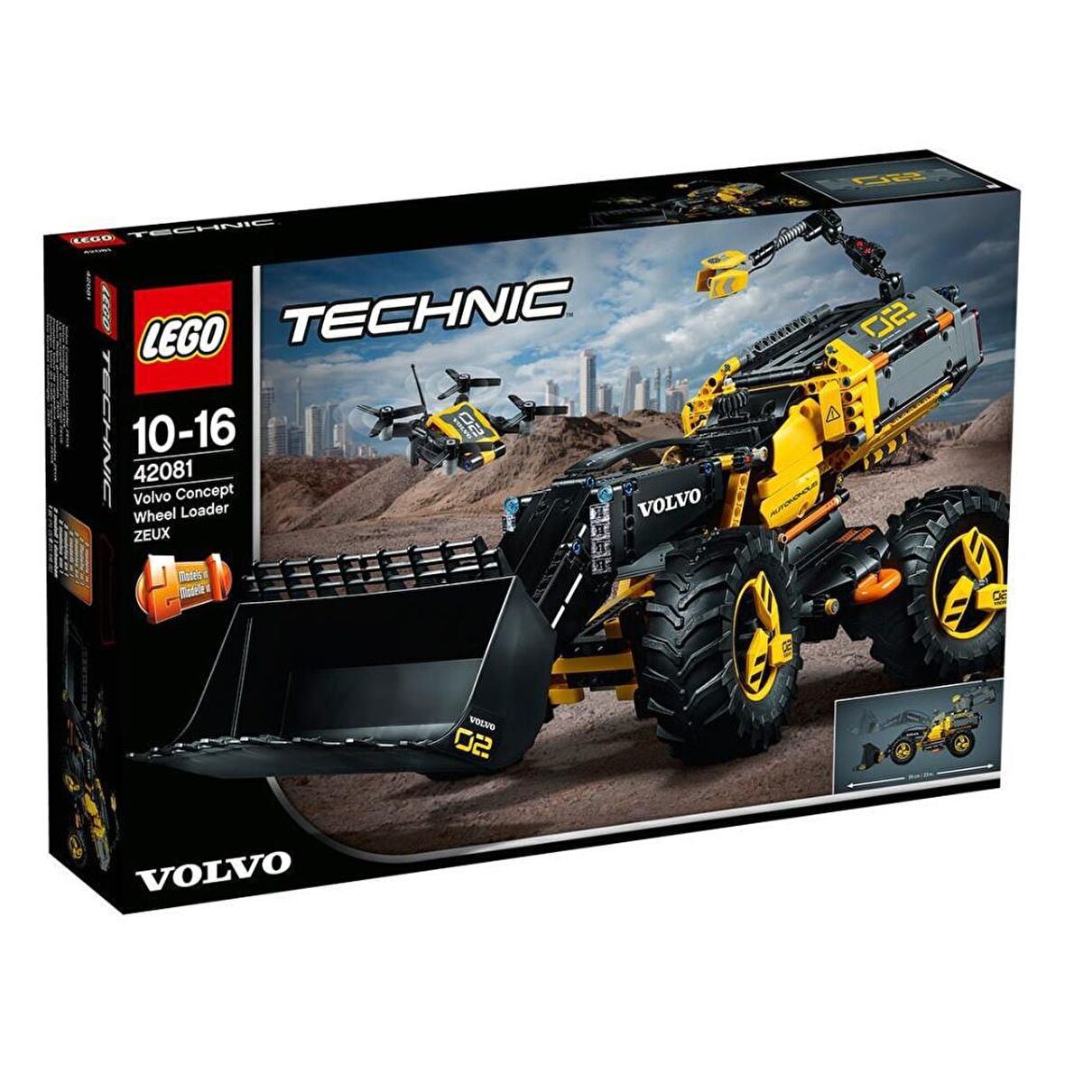 LEGO Technic 42081 Volvo Concept Wheel Loader ZEUX