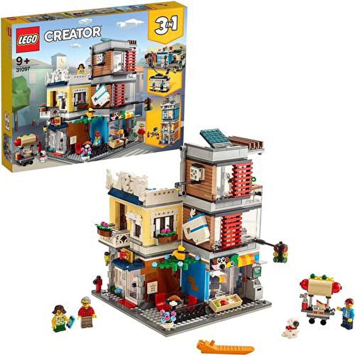 LEGO Creator 31097 Townhouse Pet Shop and Café