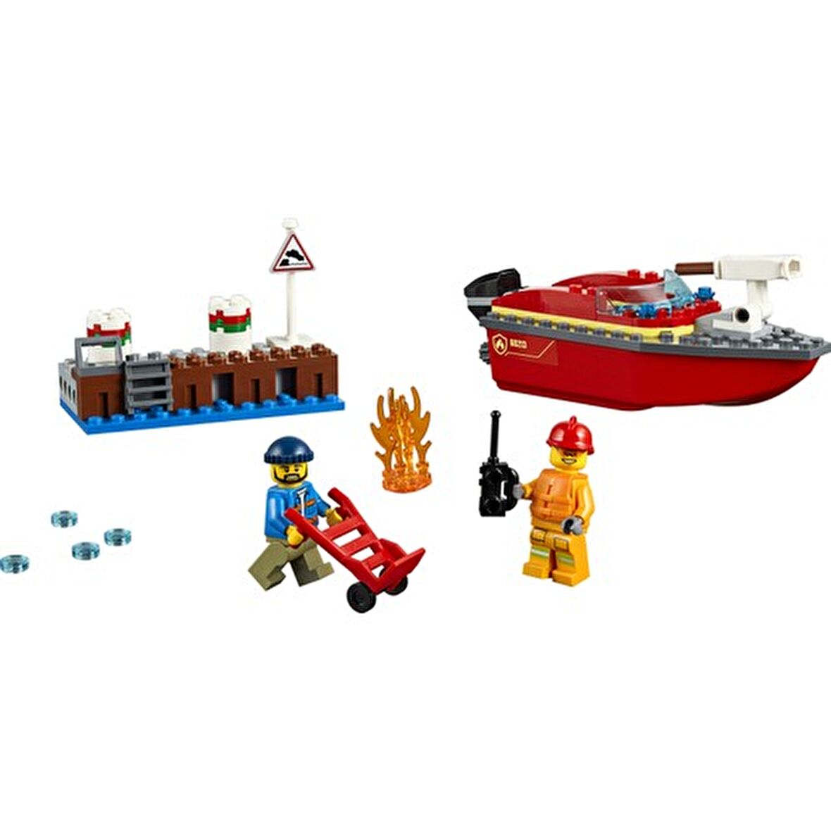 LEGO City 60213 Dock Side Fire