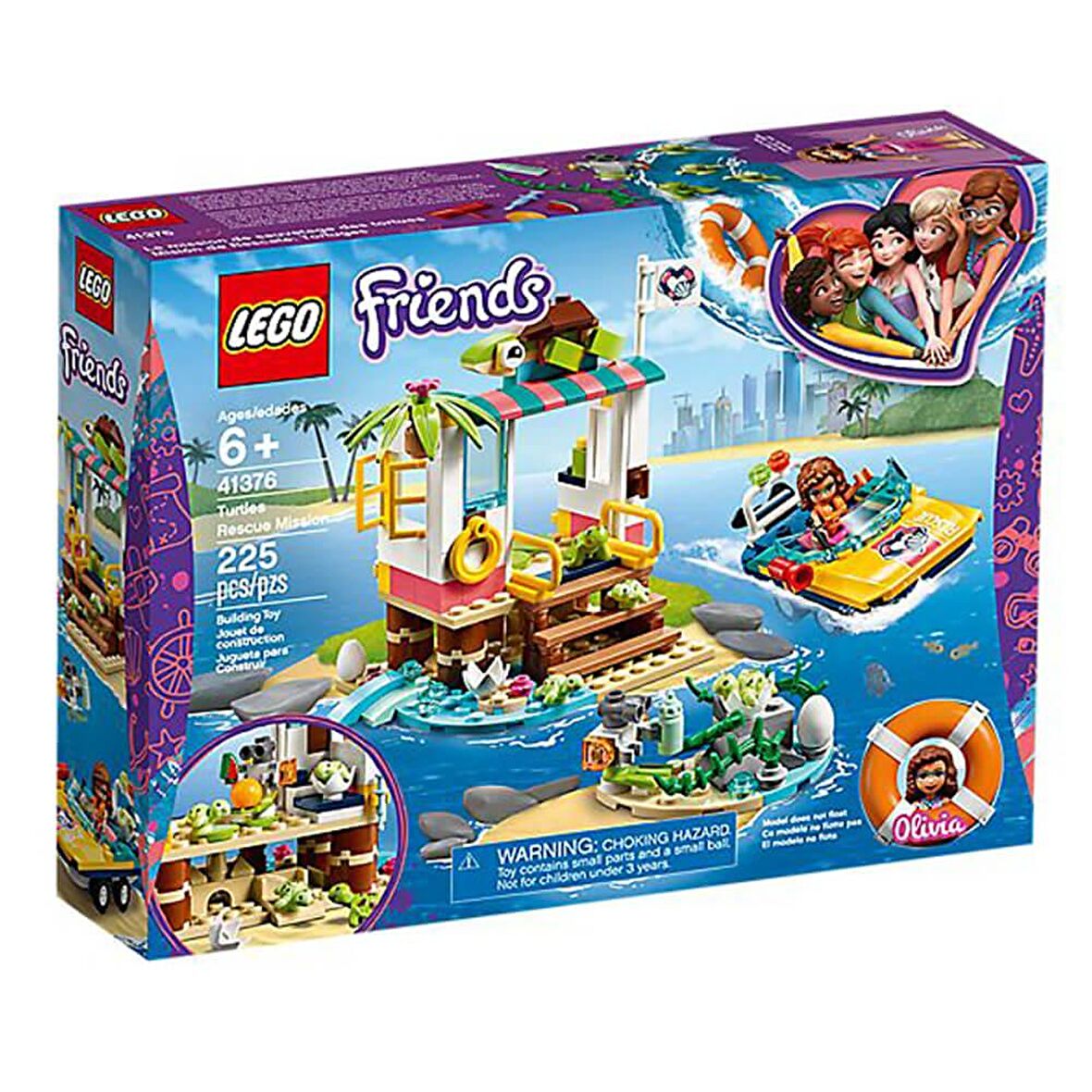 LEGO Friends 41376 Turtles Rescue Mission