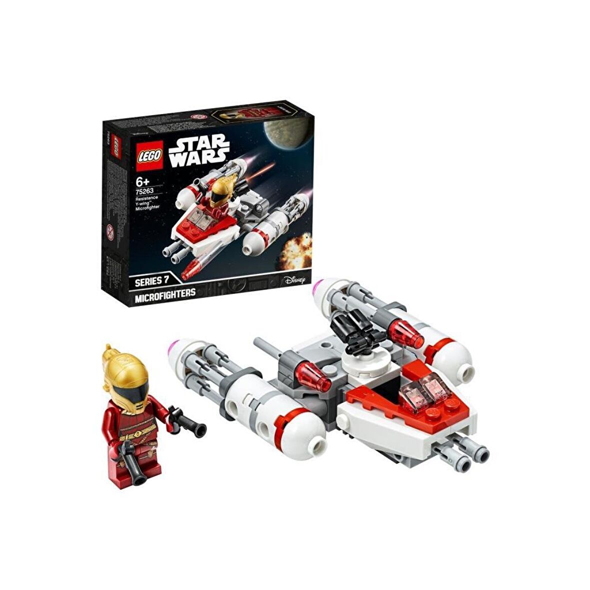 LEGO Star Wars 75263 Resistance Y-wing Microfighter