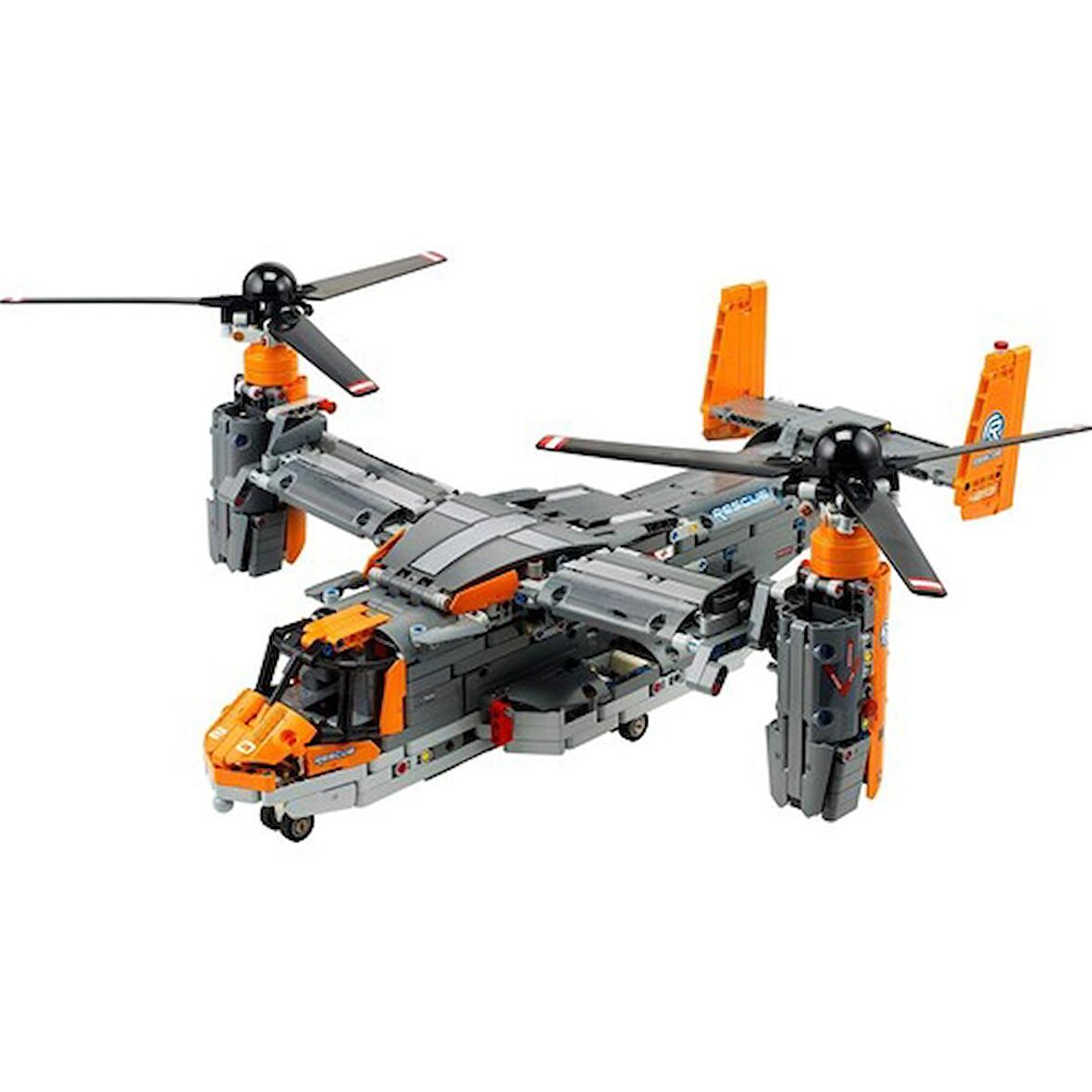 LEGO Technic 42113 Bell™ Boeing™ V-22 Osprey™ Model Yapım Seti Çocuk Oyuncak Uçak Oyun Seti (1636 Parça)