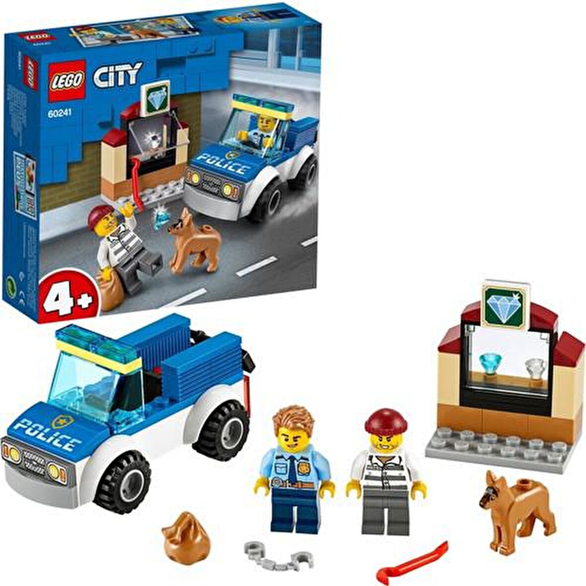 LEGO City 60241 Police Dog Unit