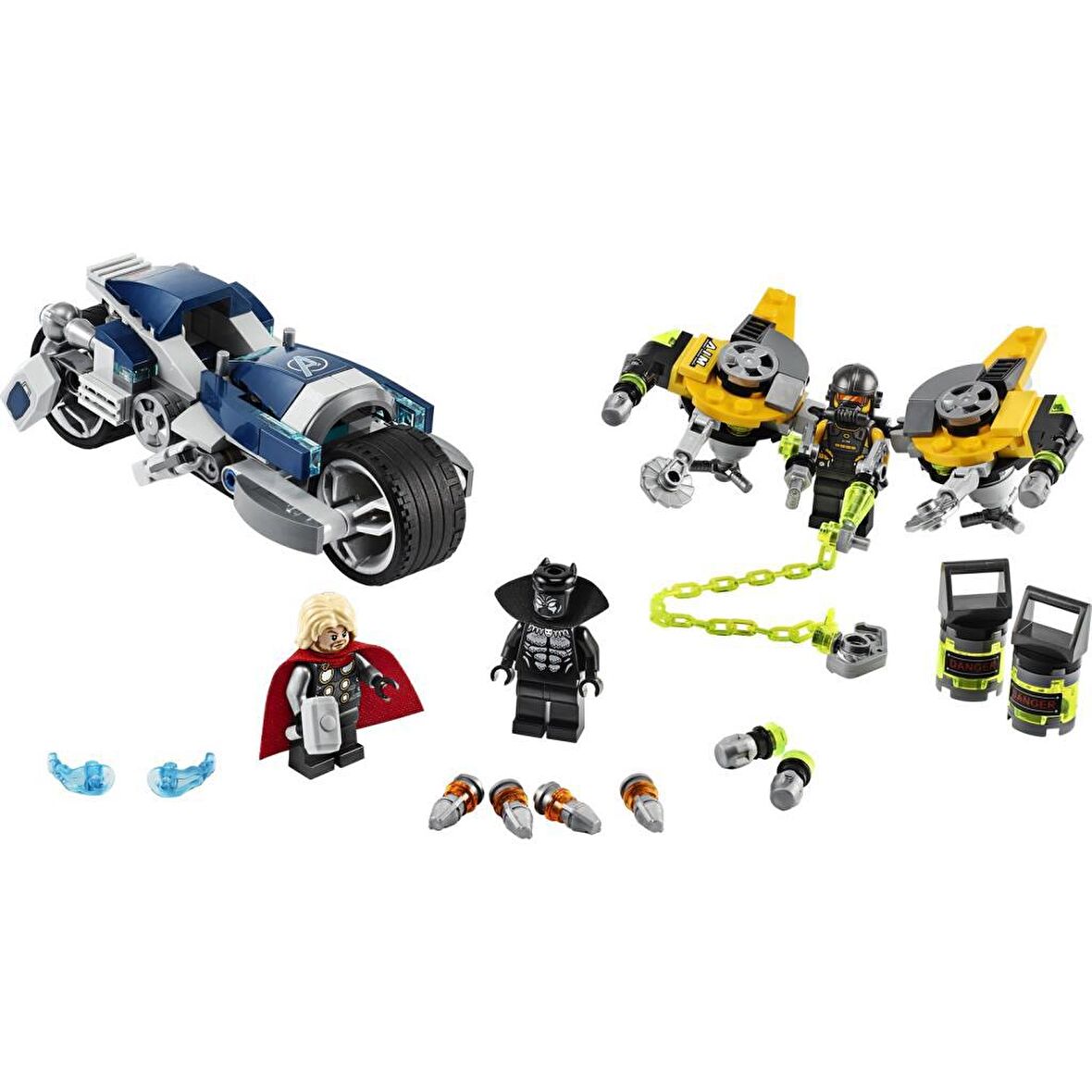 LEGO Super Heroes 76142 Avengers Speeder Bike Attack