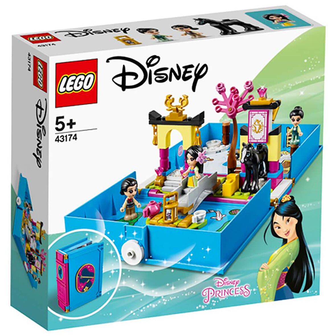 LEGO Disney 43174 Mulan's Storybook Adventures