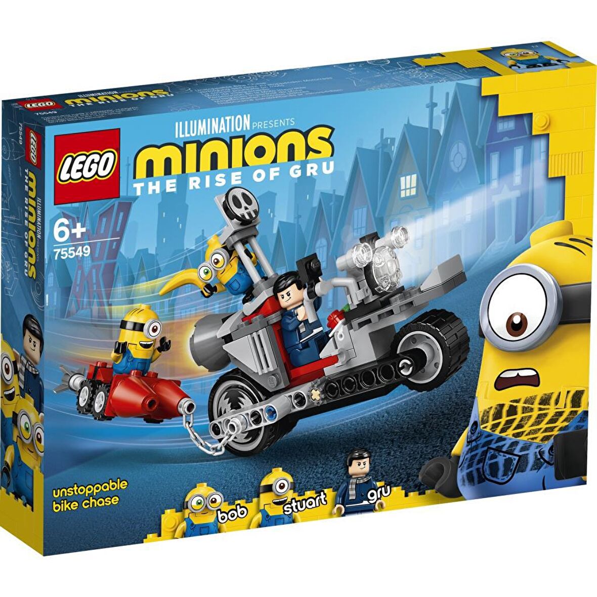 LEGO Minions 75549 Unstoppable Bike Chase