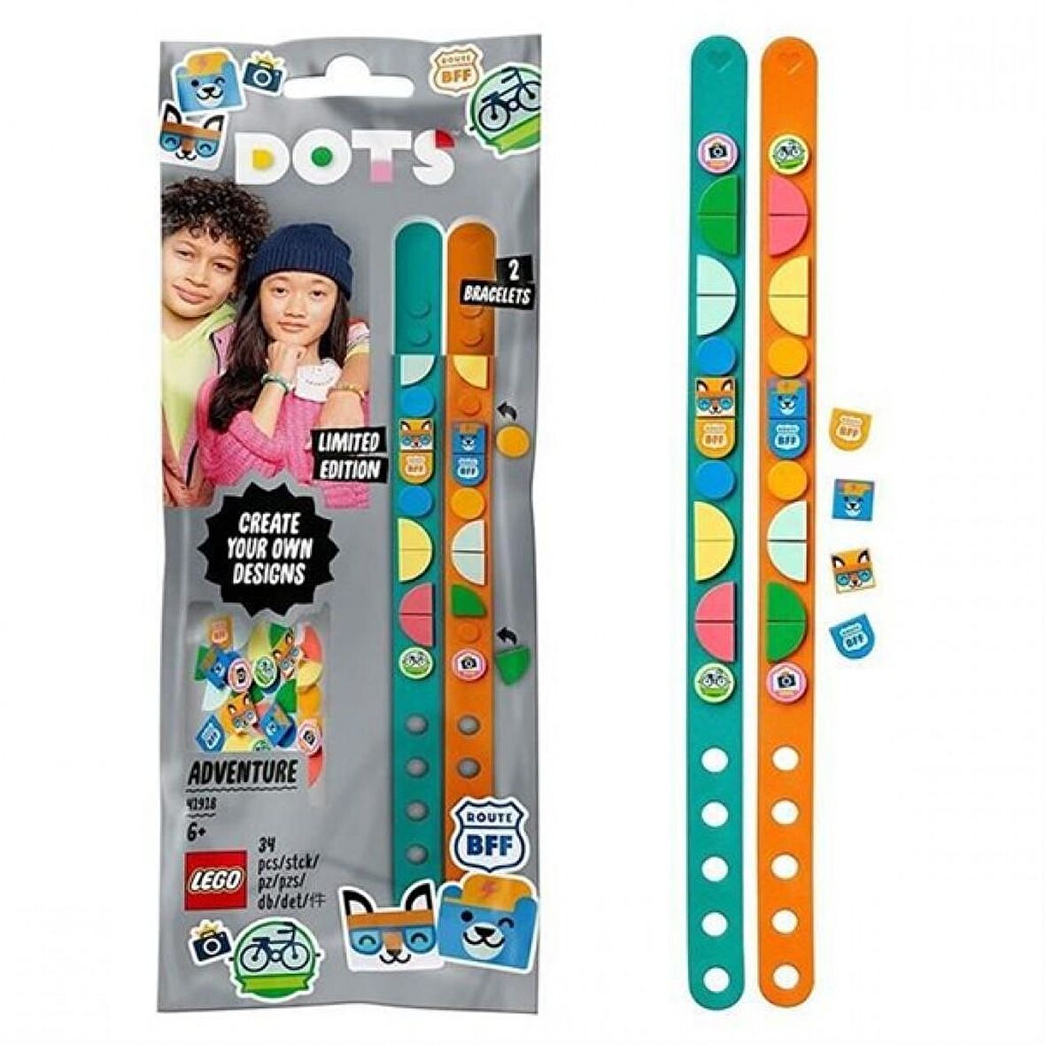 LEGO Dots 41918 Adventure Bracelets