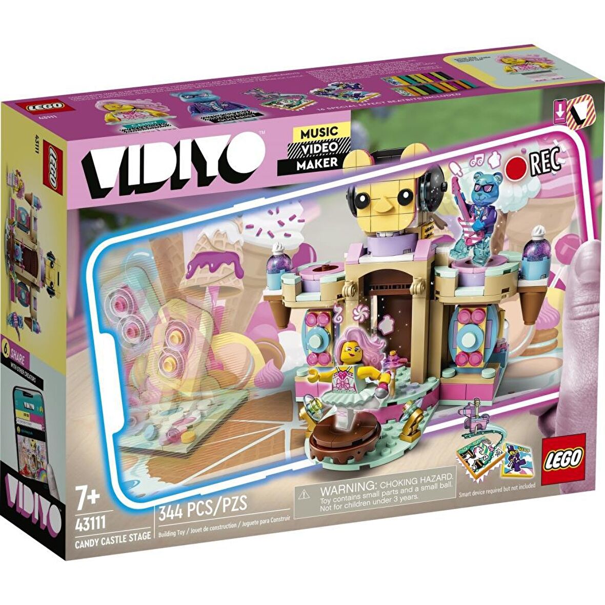 LEGO Vidiyo 43111 Candy Castle Stage