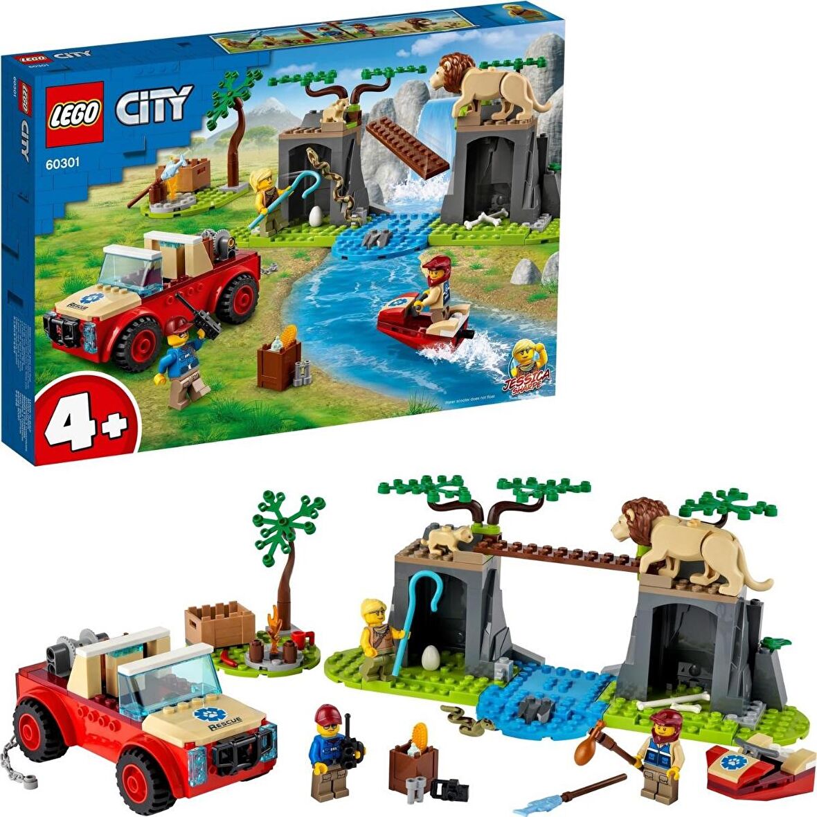 LEGO City 60301 Wildlife Rescue Off-Roader