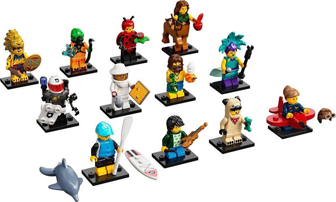 LEGO Minifigures 71029 Series 21 : Tam Seri (12 Adet)