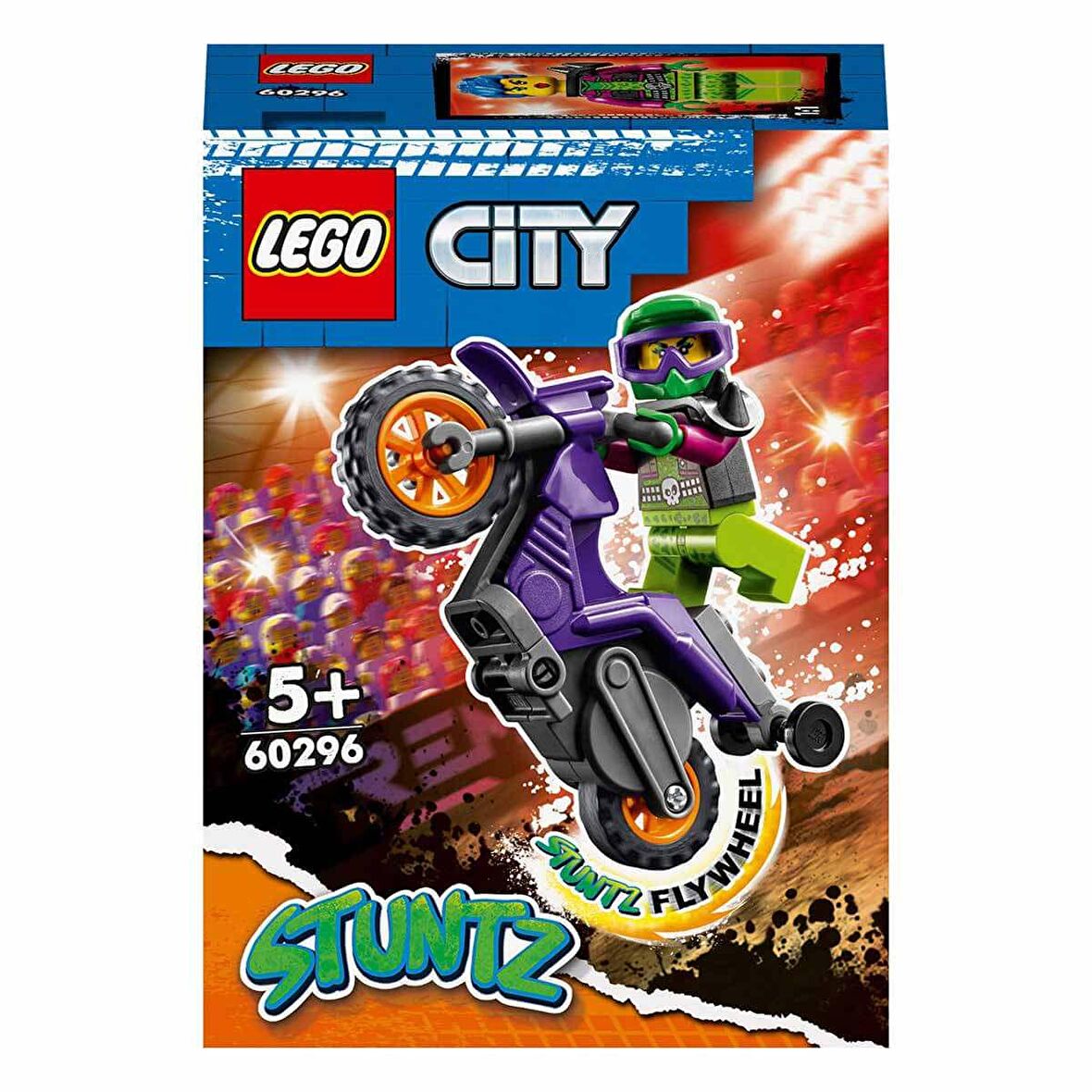 LEGO City 60296 Wheelie Stunt Bike