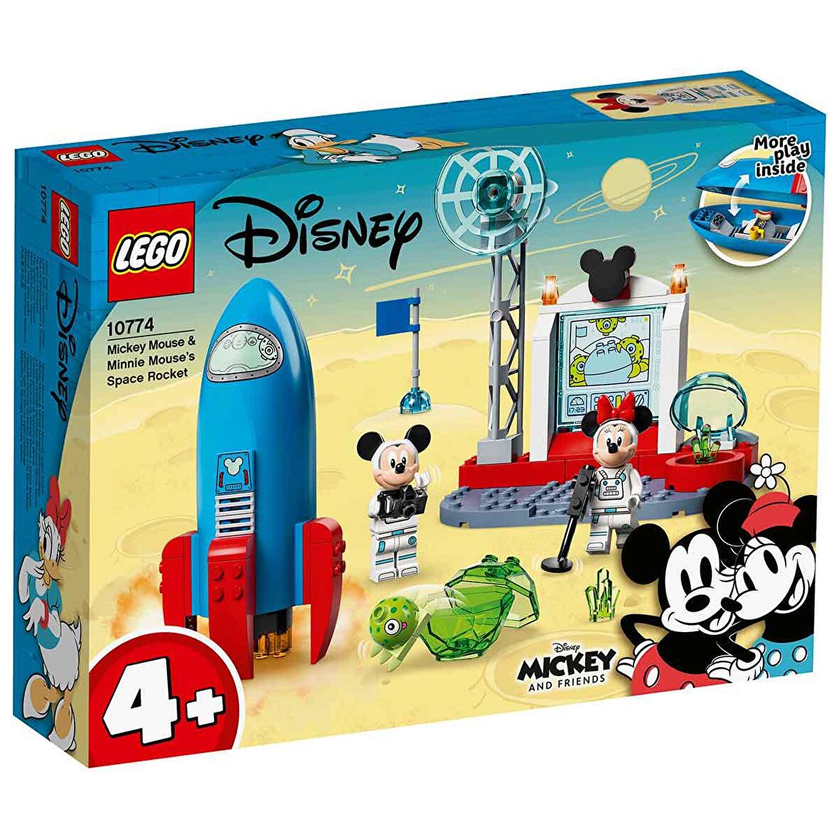 LEGO Disney 10774 Mickey Mouse and Minnie Mouse's Space