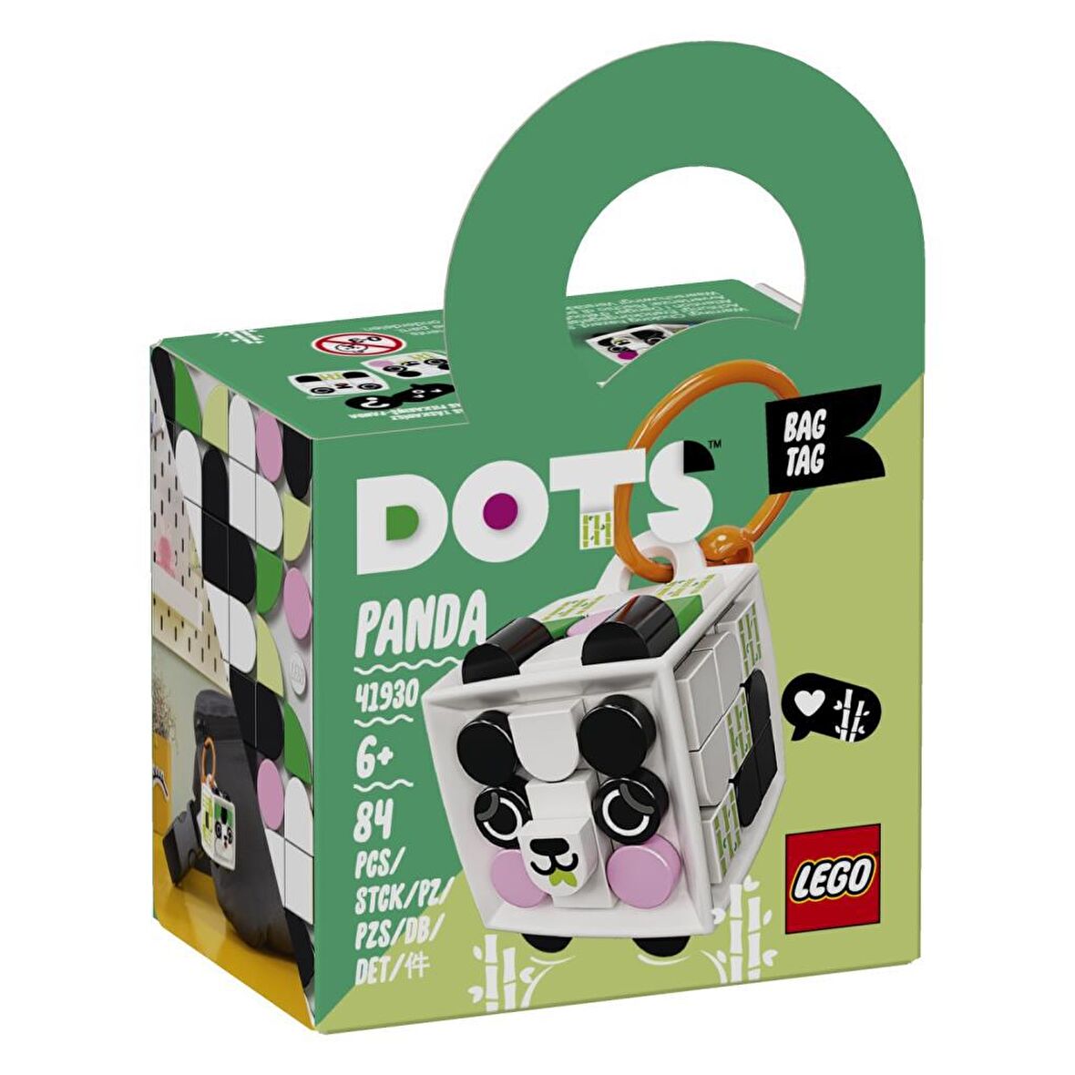 LEGO Dots 41930 Bag Tag Panda