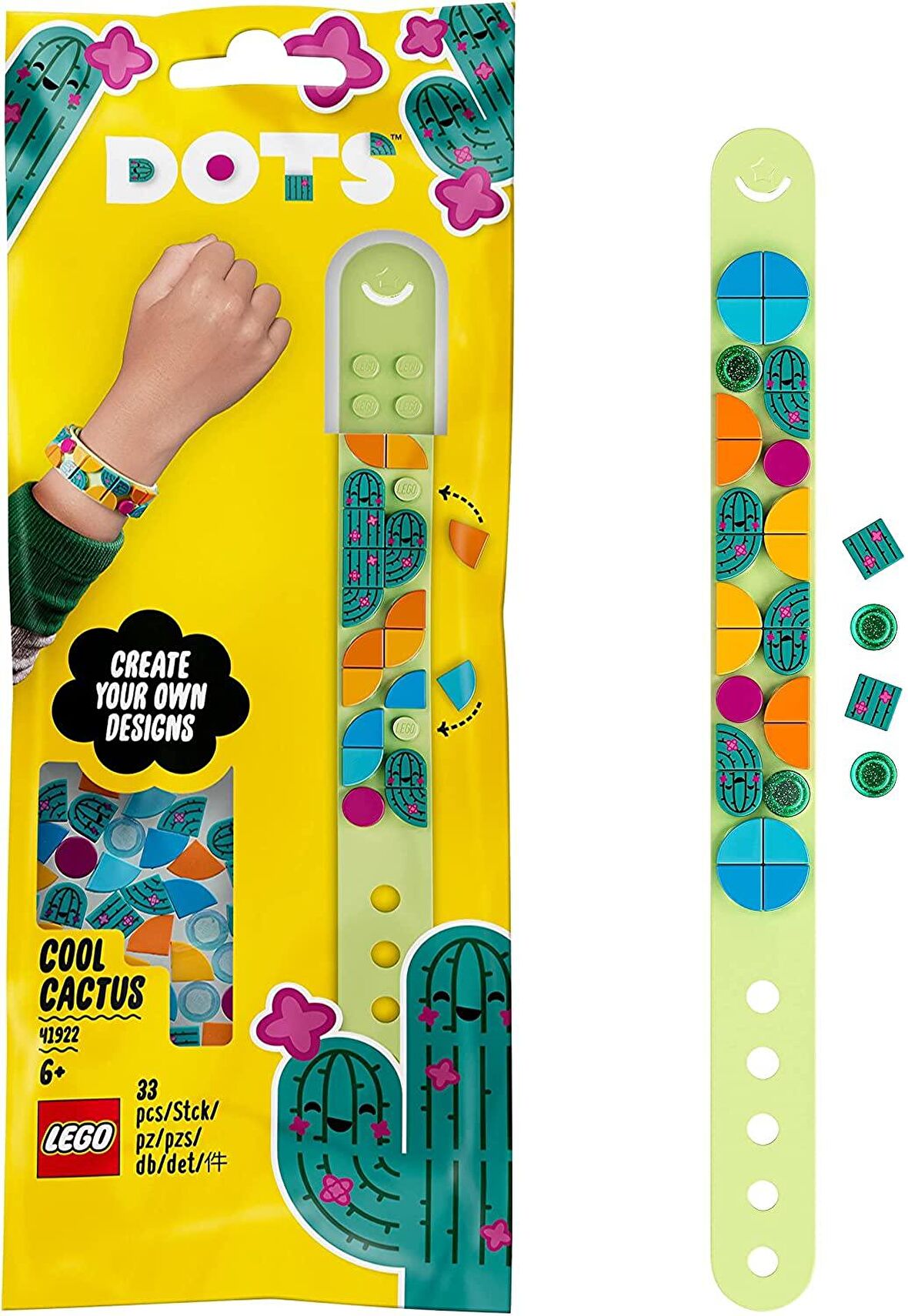 LEGO Dots 41922 Cool Cactus Bracelet