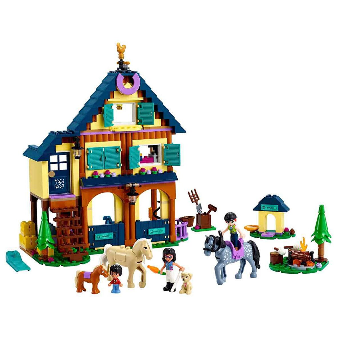 LEGO Friends 41683 Forest Horseback Riding Centre