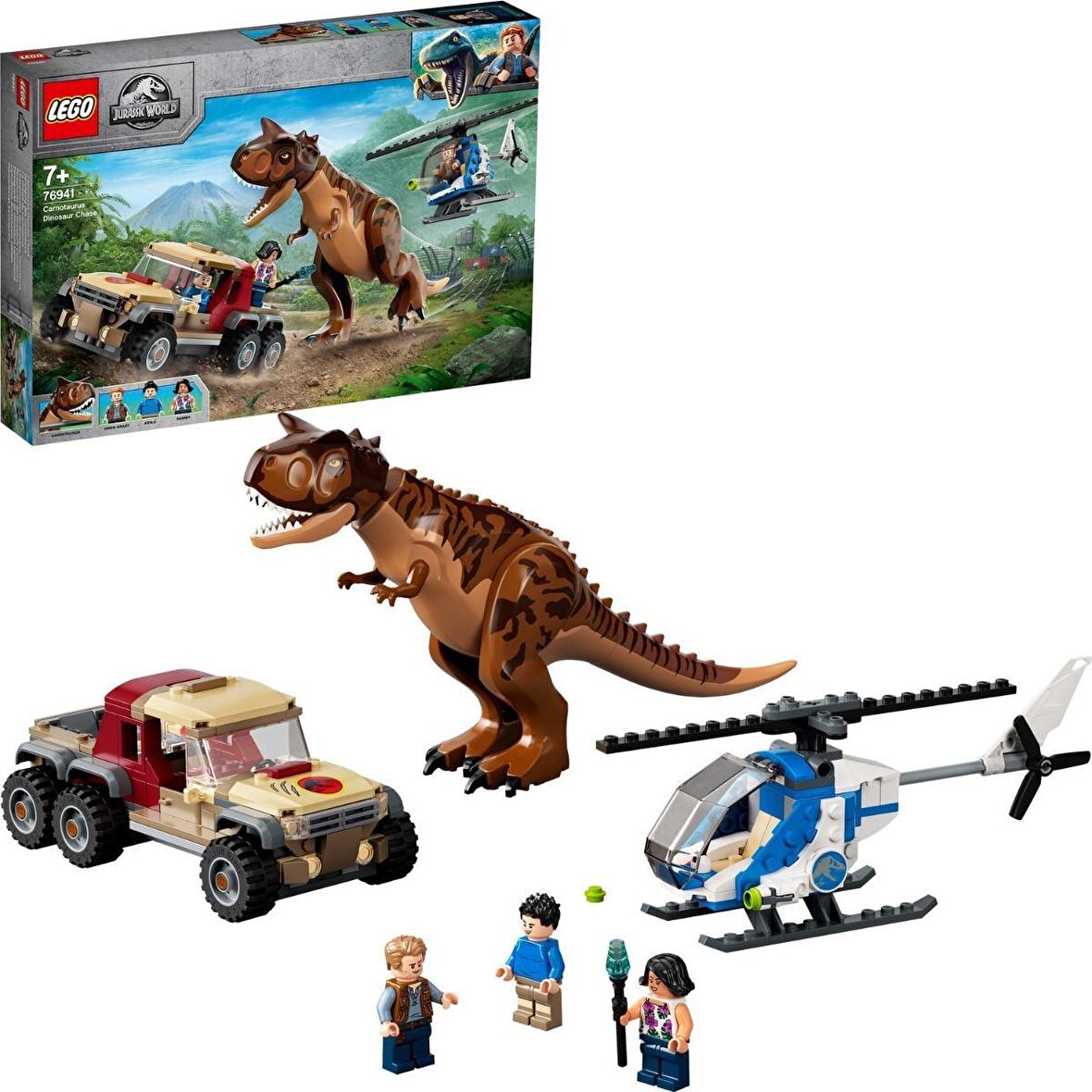 LEGO Jurassic World 76941 Carnotaurus Dinosaur Chase
