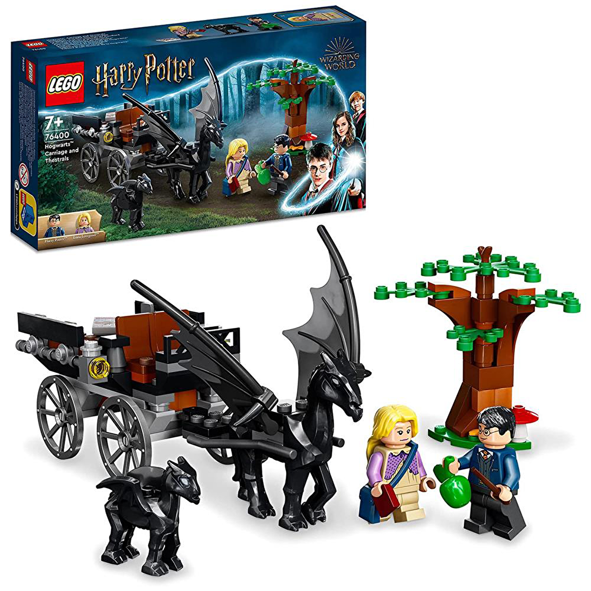 LEGO Harry Potter 76400 Hogwarts Carriage and Thestrals