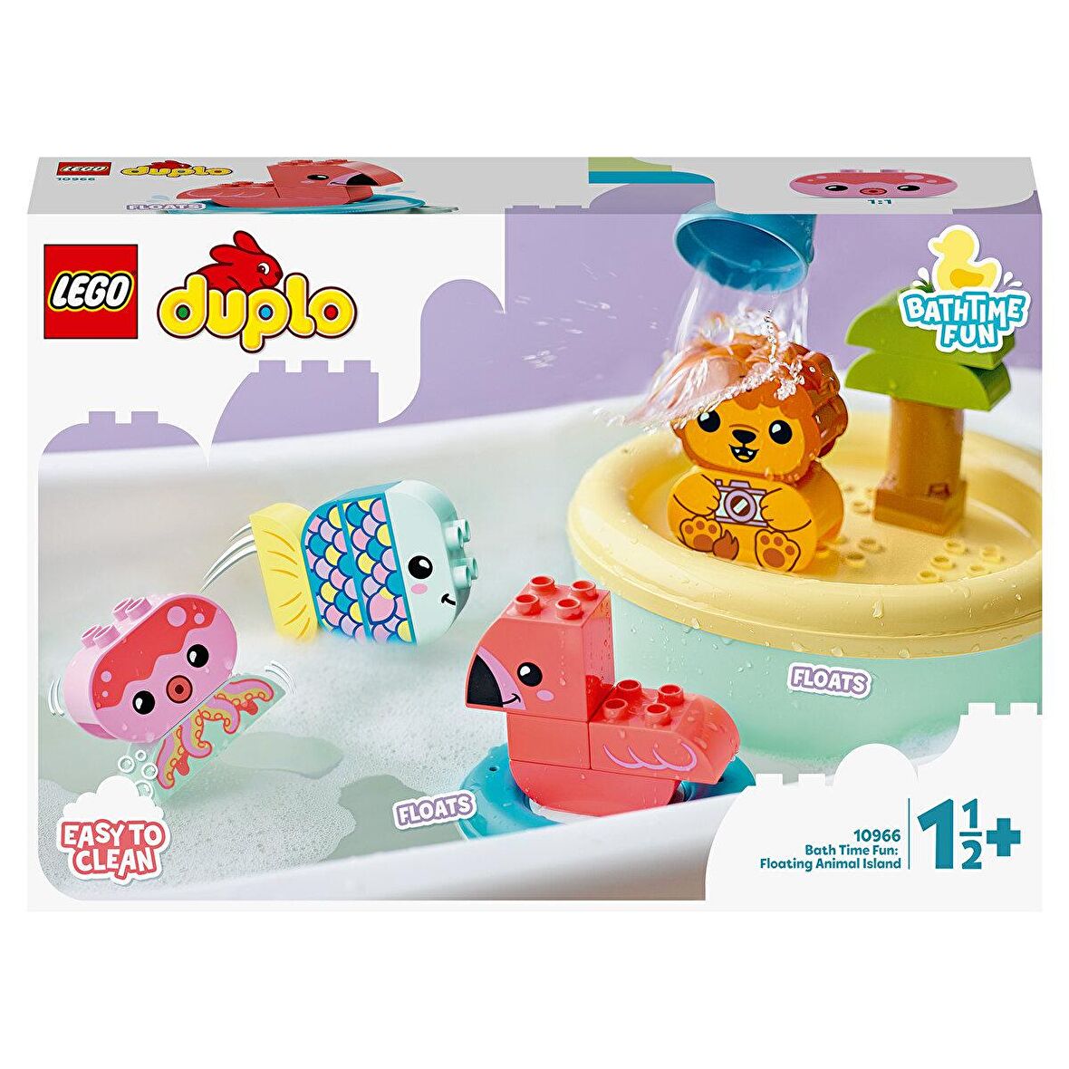 LEGO Duplo 10966 Bath Time Fun: Floating Animal Island