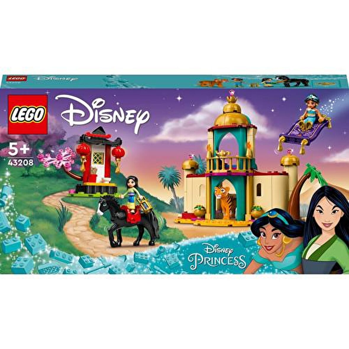 LEGO Disney 43208 Jasmine and Mulan's Adventure