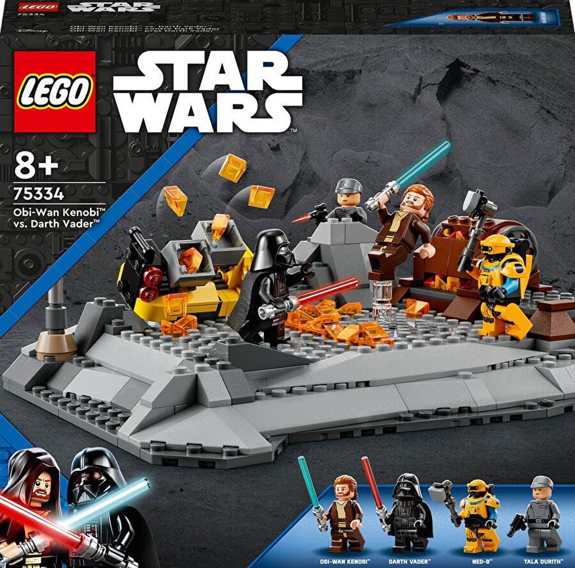 Lego Star Wars 75334 Obi-Wan Kenobi™ Darth Vader'a Karşı