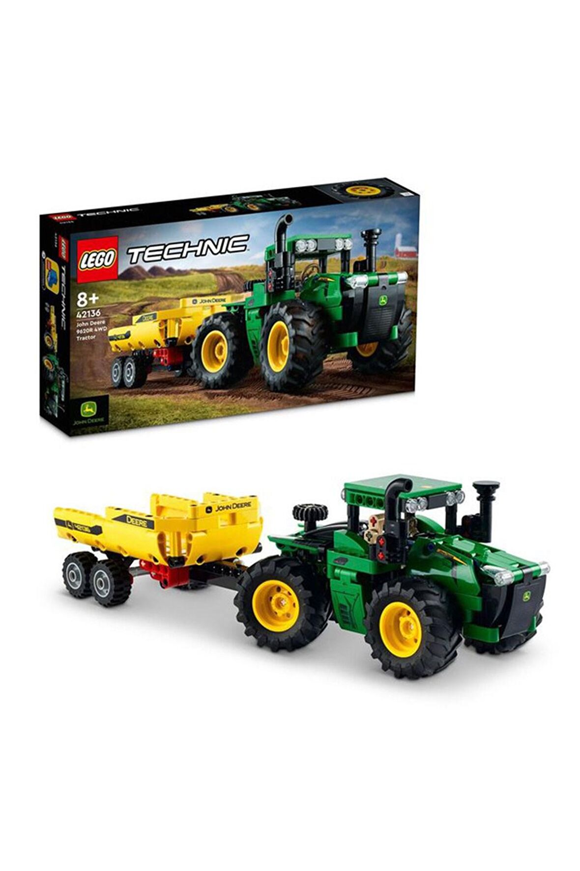 Lego Technic John Deere 9620R 4WD Traktör 42136