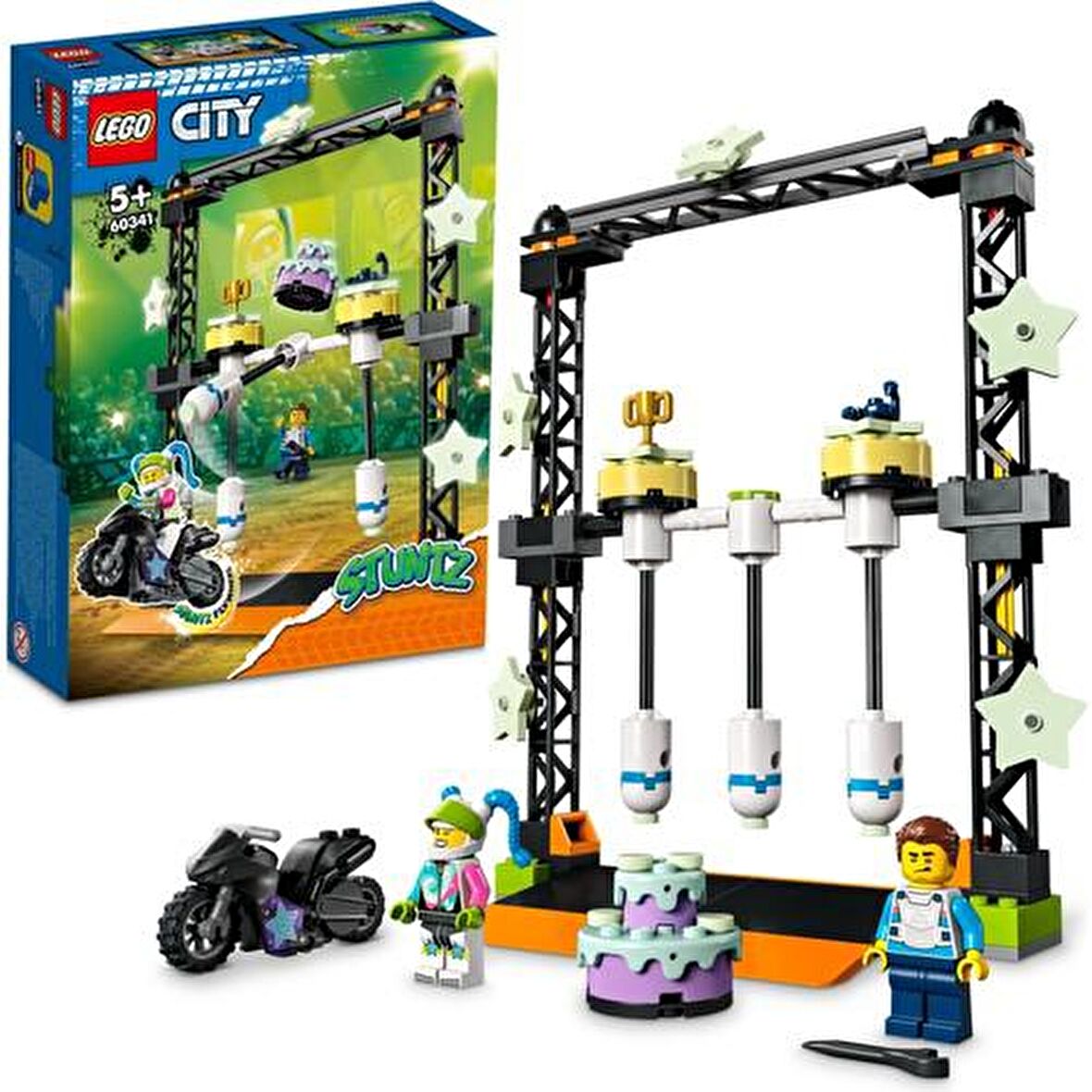 LEGO City 60341 The Knockdown Stunt Challenge