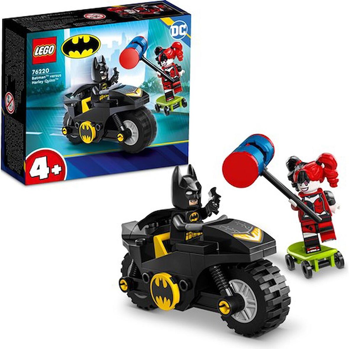 LEGO 76220 Dc Batman Harley Quinn'e Karşı