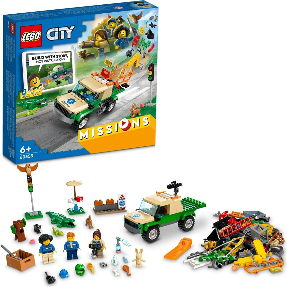 LEGO City 60353 Wild Animal Rescue Missions