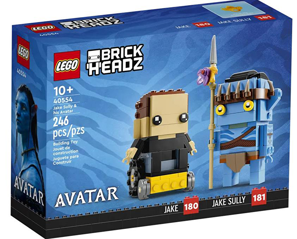 Lego BrickHeadz 40554 Jake Sully ve Avatarı