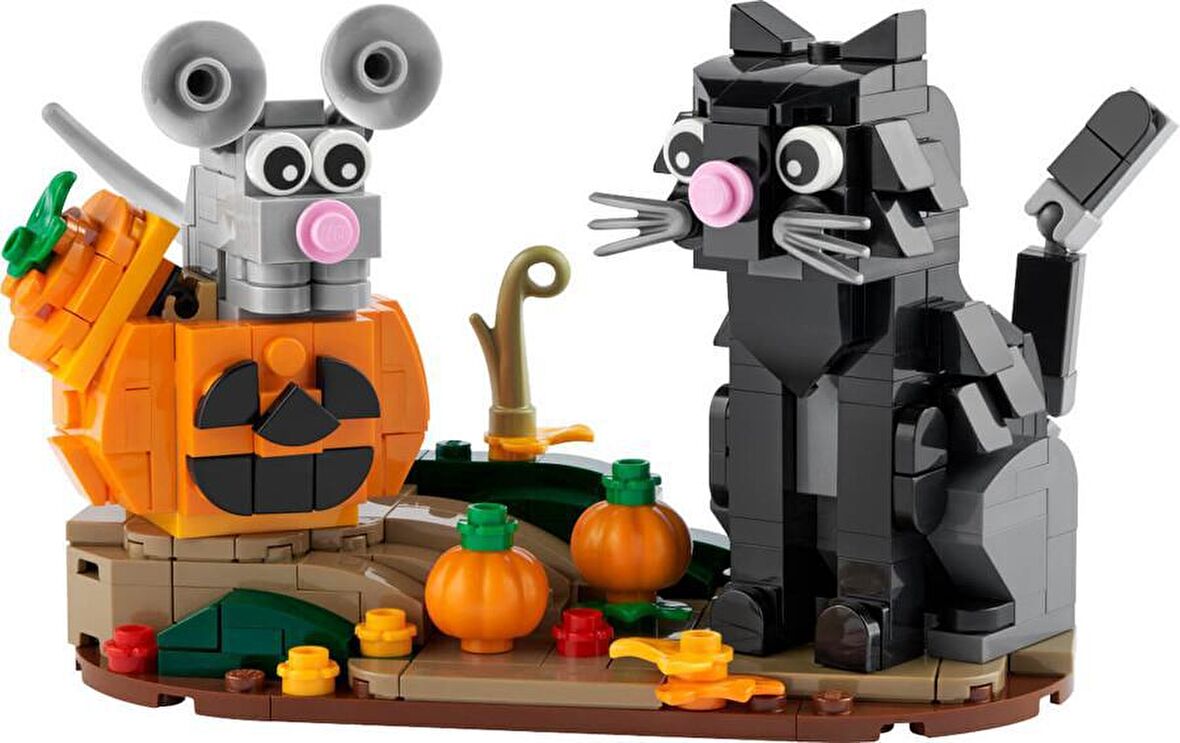 LEGO BrickHeadz 40570 Halloween Cat and Mouse (328 Parça)