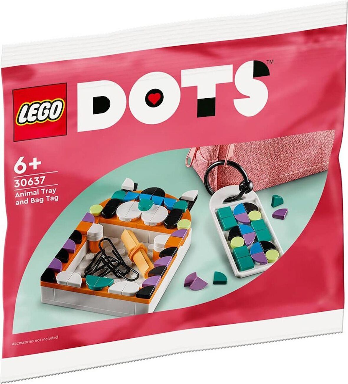 Lego 30637 ® Dots Hayvan Tepsi Ve Çanta Süsü