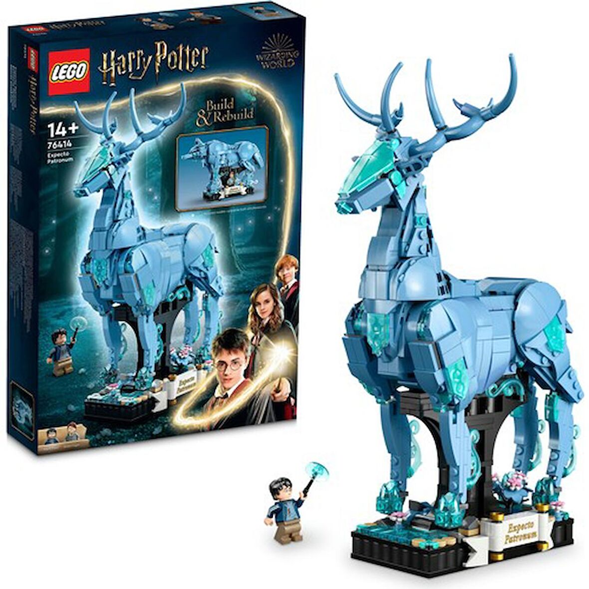 LEGO Lego®  Harry Potter Tm Expecto Patronum 76414 - 14 Yaş ve Üzeri Çocuklar Için  Koleksiyonluk Yaratıcı Oyuncak Yapım Seti (754 Parça)