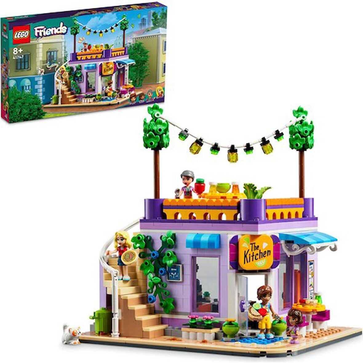 LEGO Lego®  Friends Heartlake City Mutfak Atölyesi 41747 - 8 Yaş ve Üzeri Çocuklar Için Yaratıcı Oyun Aksesuarları Içeren Yaratıcı Oyuncak Yapım Seti (695 Parça)