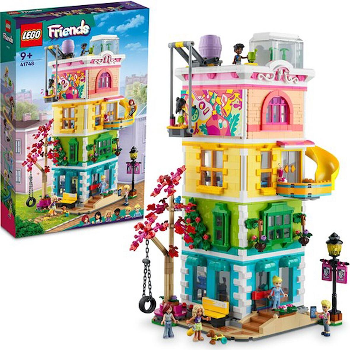LEGO Lego®  Friends Heartlake City Toplum Merkezi 41748 - 9 Yaş ve Üzeri Çocuklar Için Rol Yapma Aksesuarları Içeren Yaratıcı Oyuncak Yapım Seti (1.513 Parça)