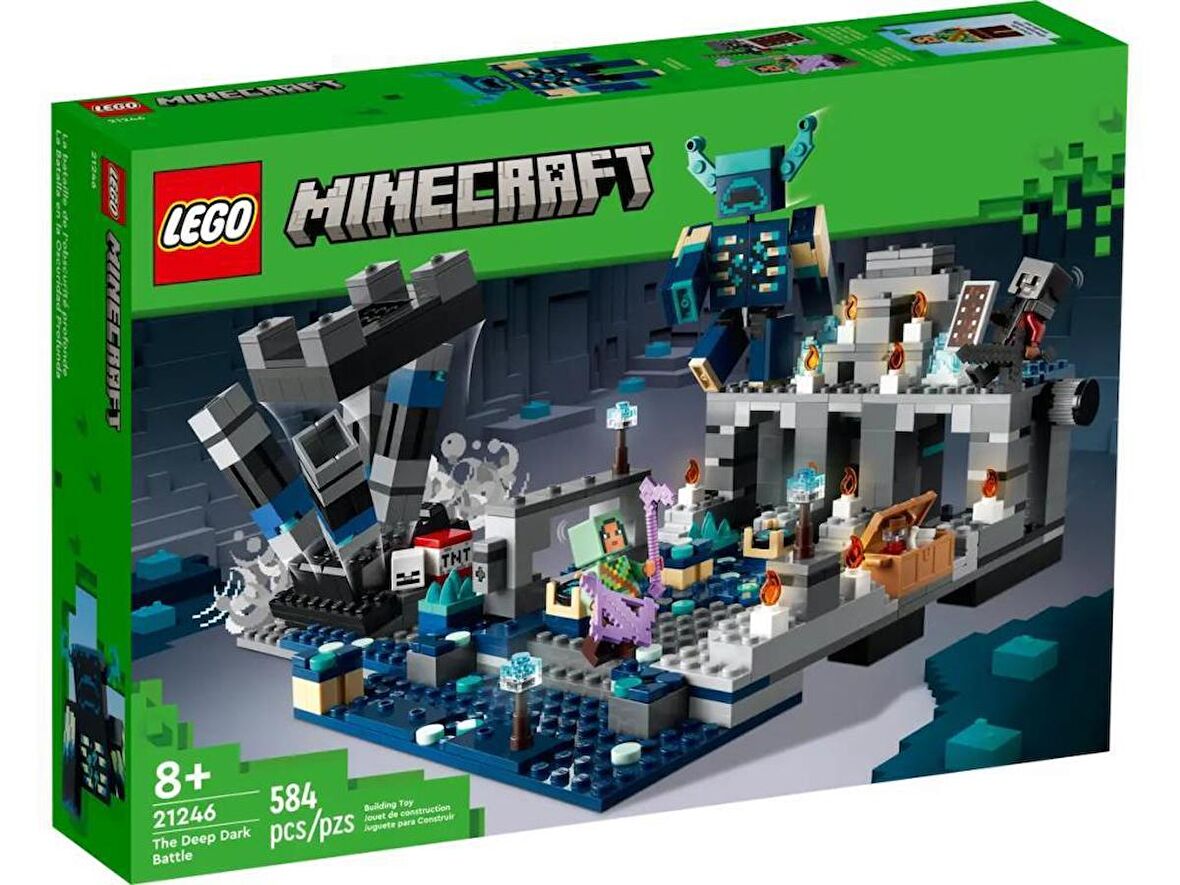LEGO Minecraft 21246 The Deep Dark Battle